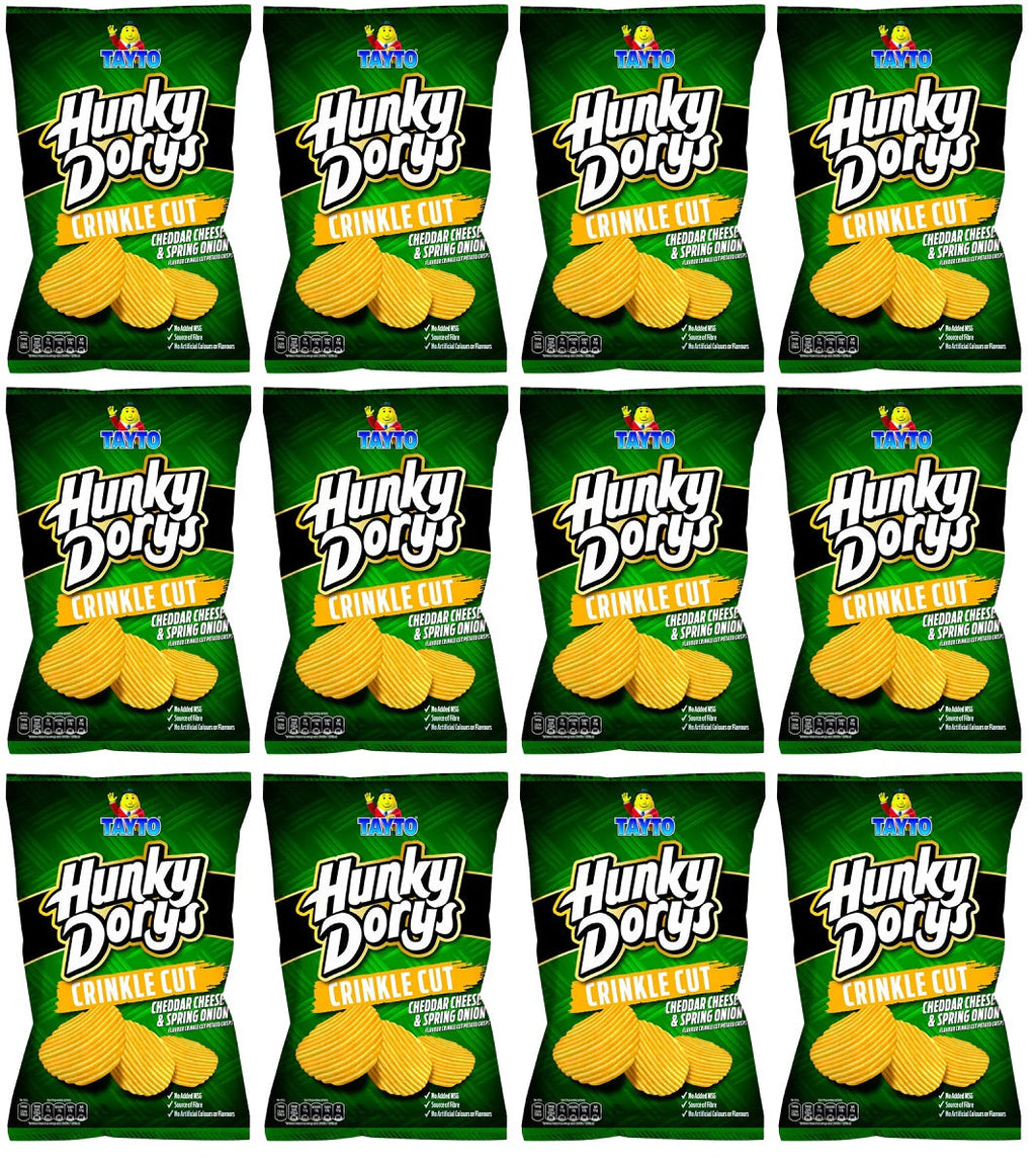 12 x Tayto Hunky Dory Cheese & Onion 130G