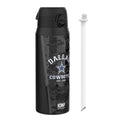 NFL x ION8 Insulated Steel Water Bottle, NFL Cowboys, 750ml (24oz)