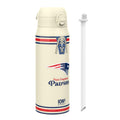NFL x ION8 Insulated Steel Water Bottle, NFL Patriots, 750ml (24oz)