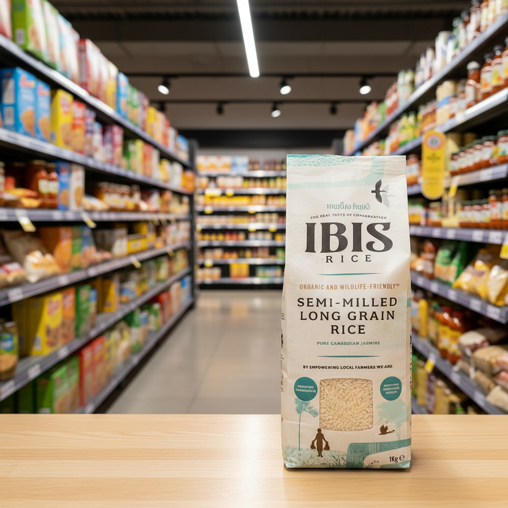 Ibis Semi-milled Jasmine Long Grain Rice - 1kg