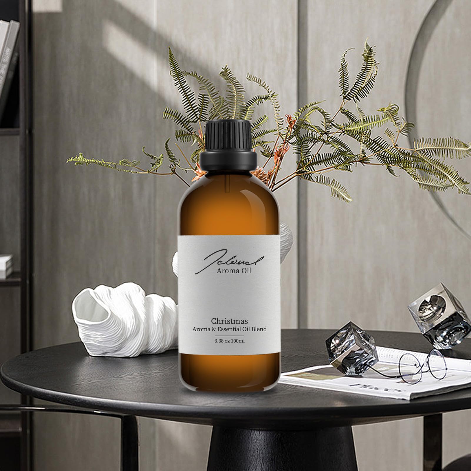 JCLOUD Christmas Essential Oil for Scent Air Machine | Hotel Scent Diffuser Oil 100mL