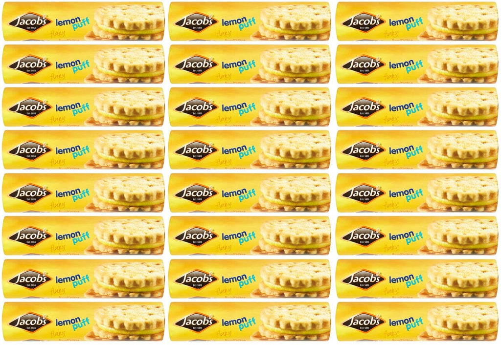 24 x Jacob's Lemon Puff 200G
