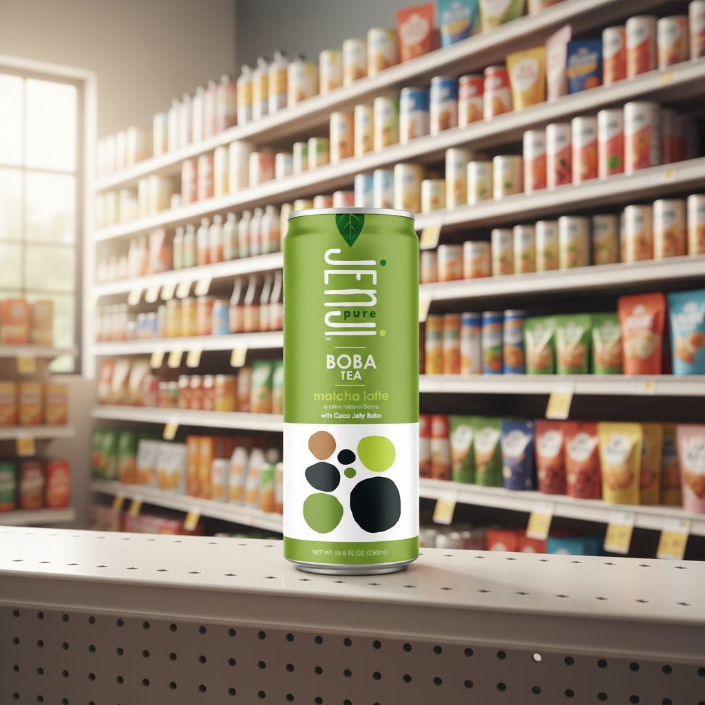 Jenji Pure Boba Tea Match - 320ml