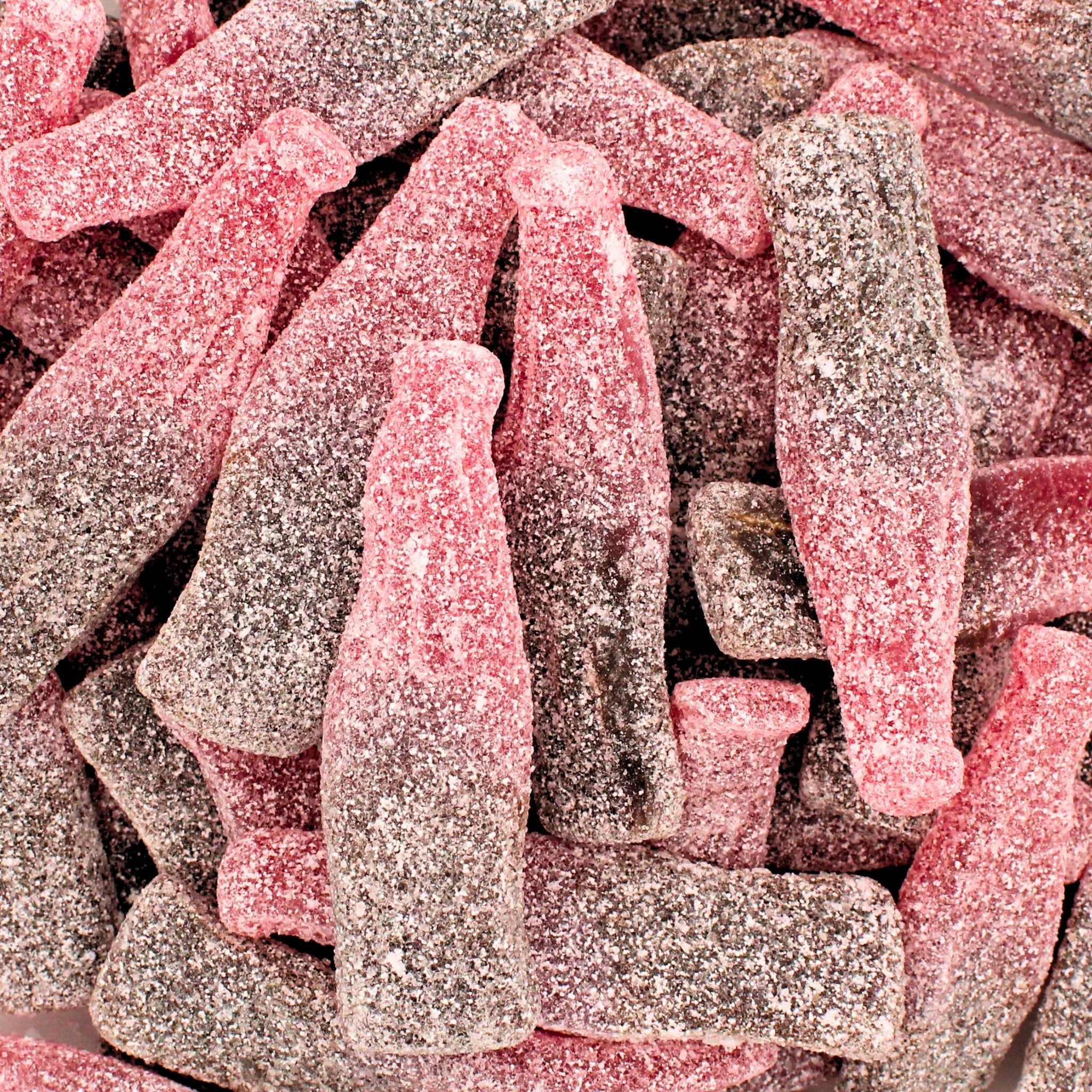 Jumbo Fizzy Cherry Cola Bottles