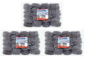 3 x Killeen Galvanised Steel Pot Scrubs 25 X 30G