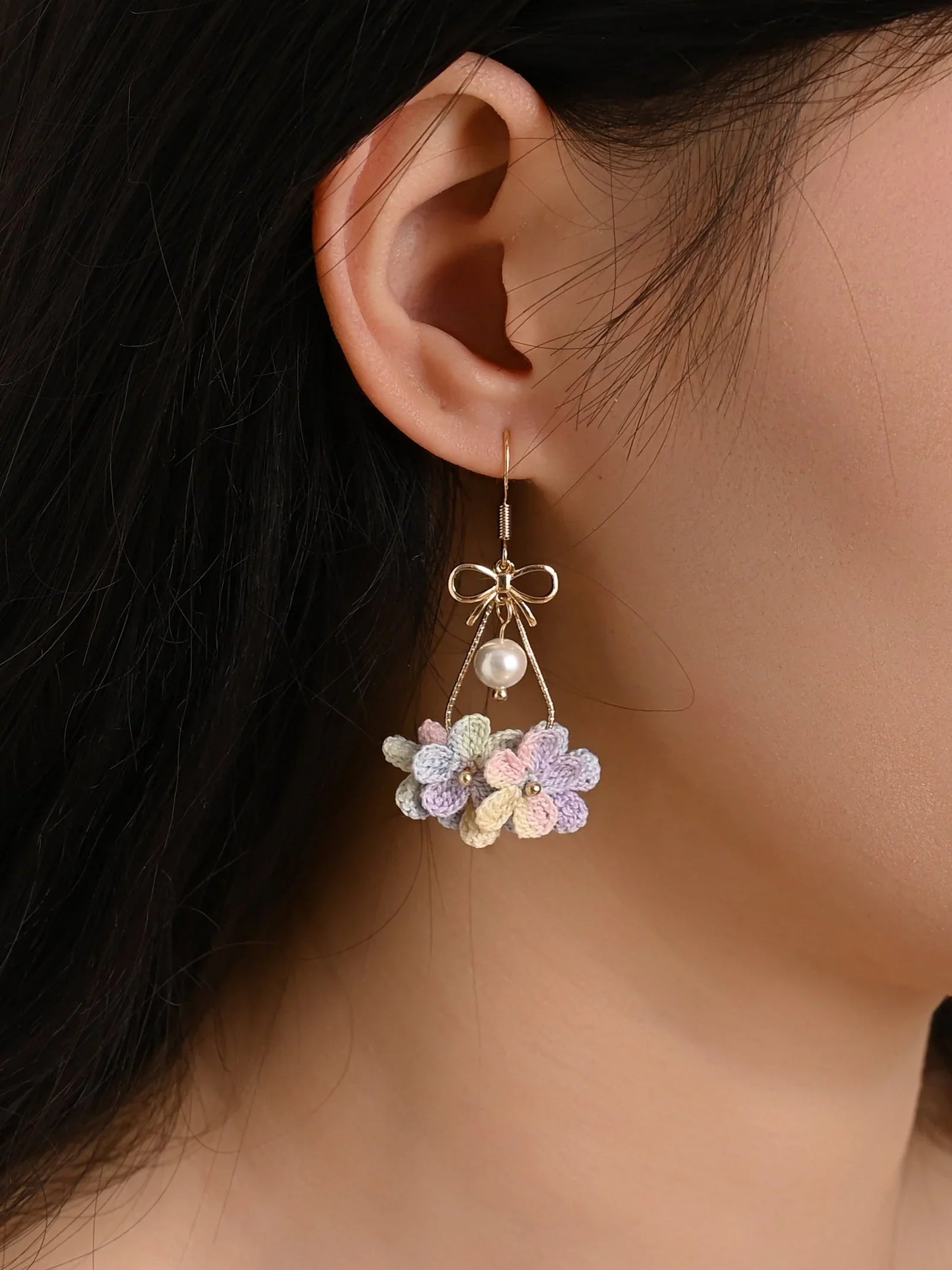 Blossom Dewdrop Micro Earrings
