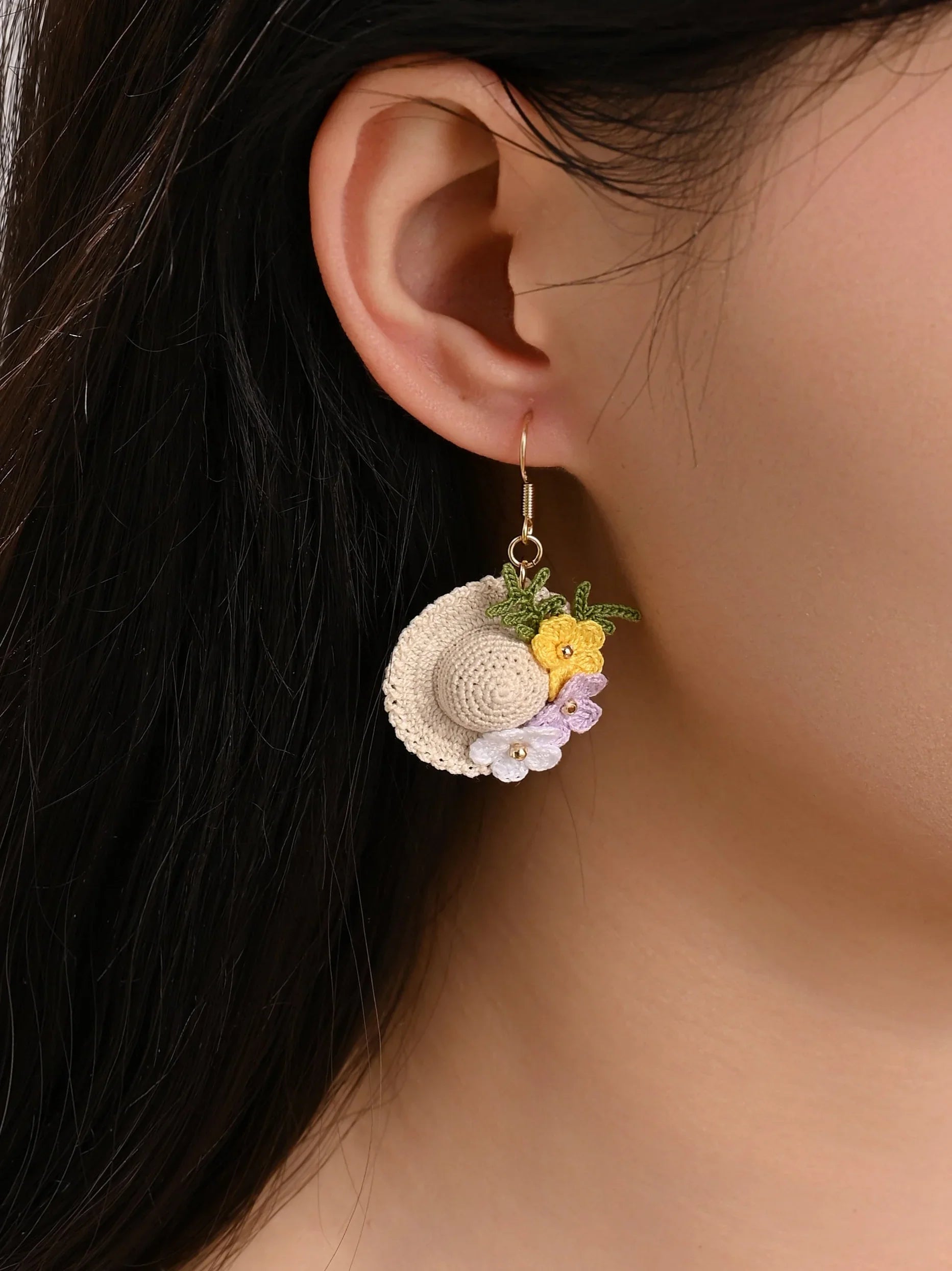 Sunny Day Sunhat Earrings