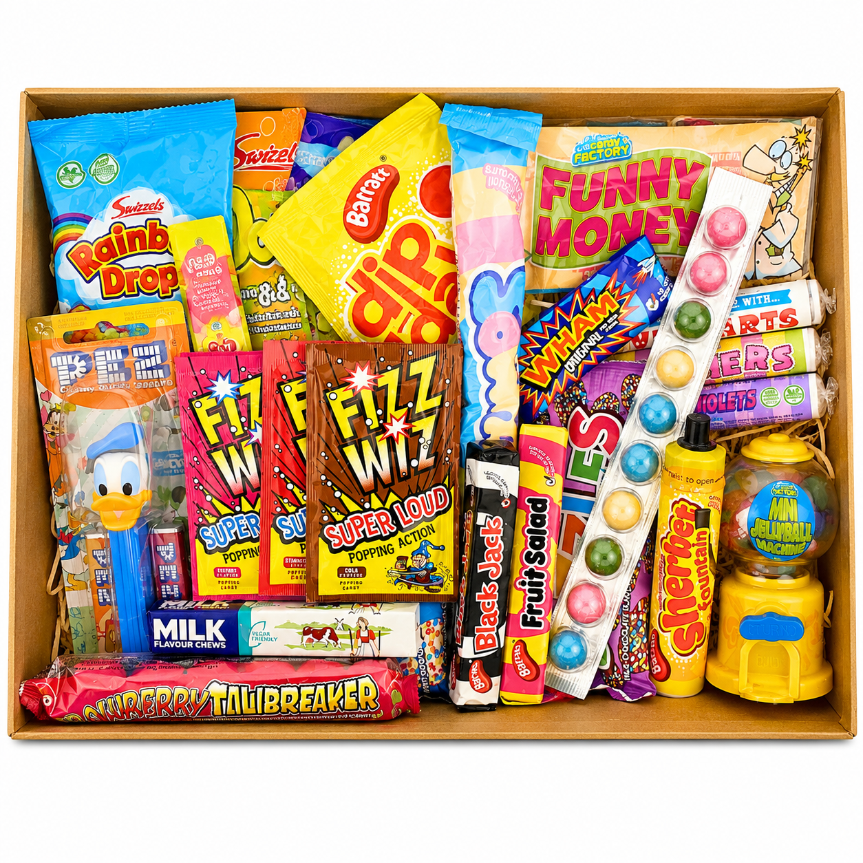 Large Retro Sweets Gift Tray
