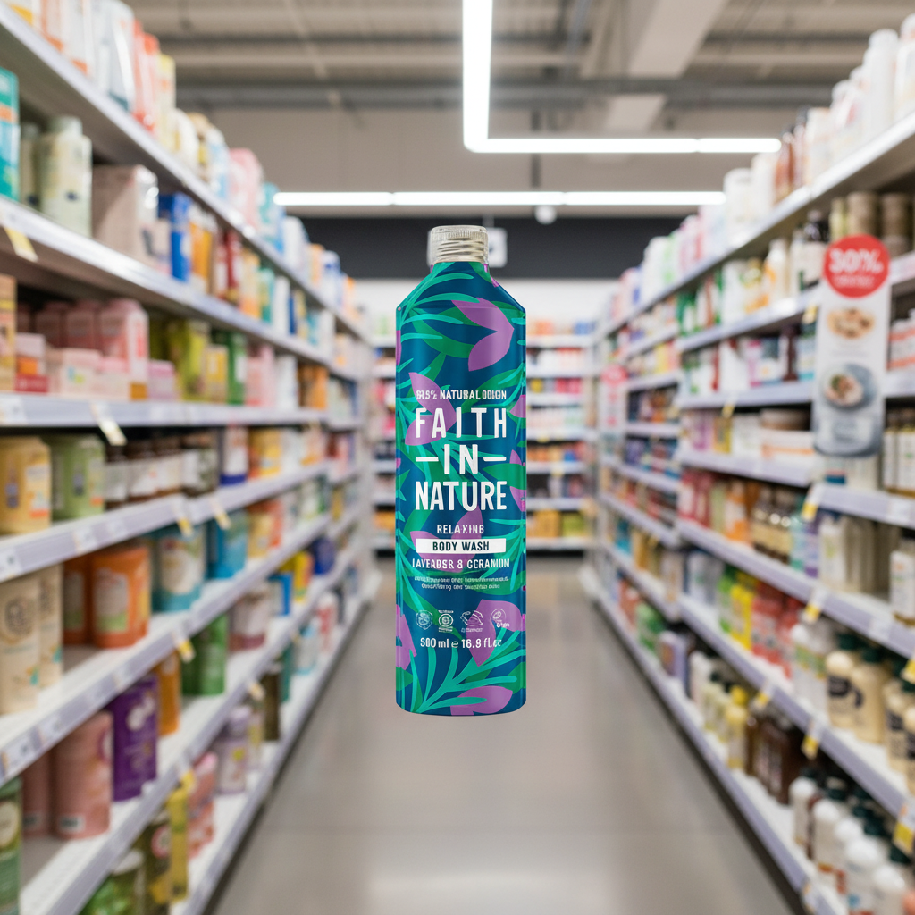 Faith In Nature Lav & Ger Shampoo(Alumin Bot) - 500ml