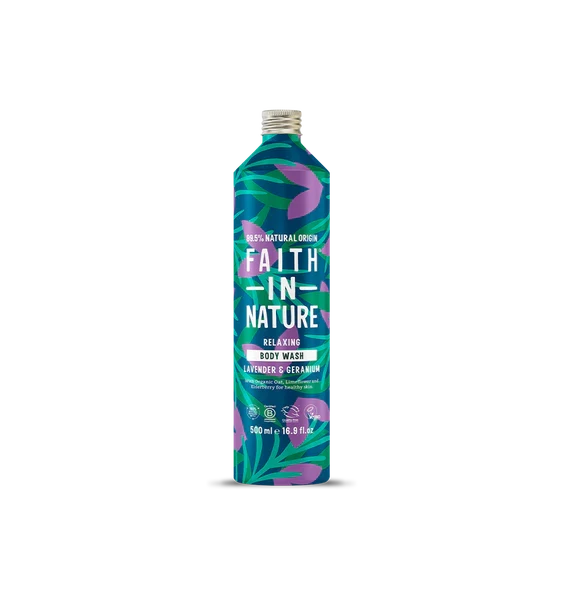 Faith In Nature Lav & Ger Shampoo(Alumin Bot) - 500ml