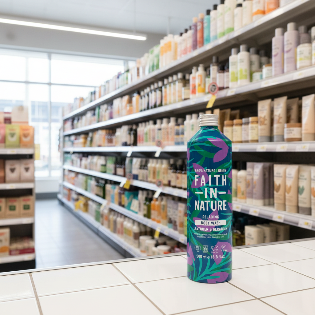Faith In Nature Lav & Ger Shampoo(Alumin Bot) - 500ml