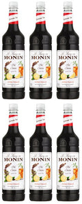 6 x Monin Lemon Tea Syrup 1Lt
