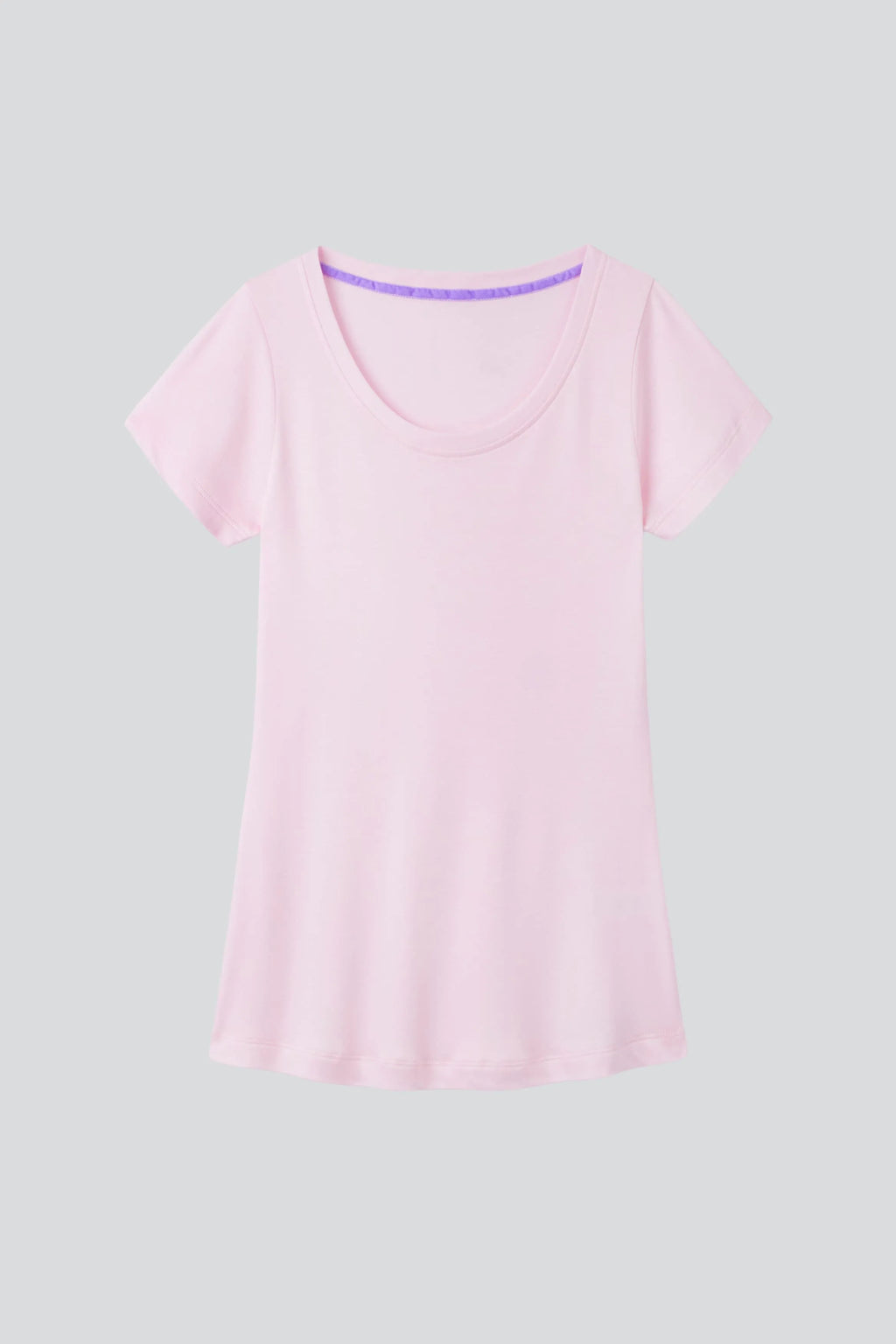 Scoop Neck Cotton Modal T-Shirt