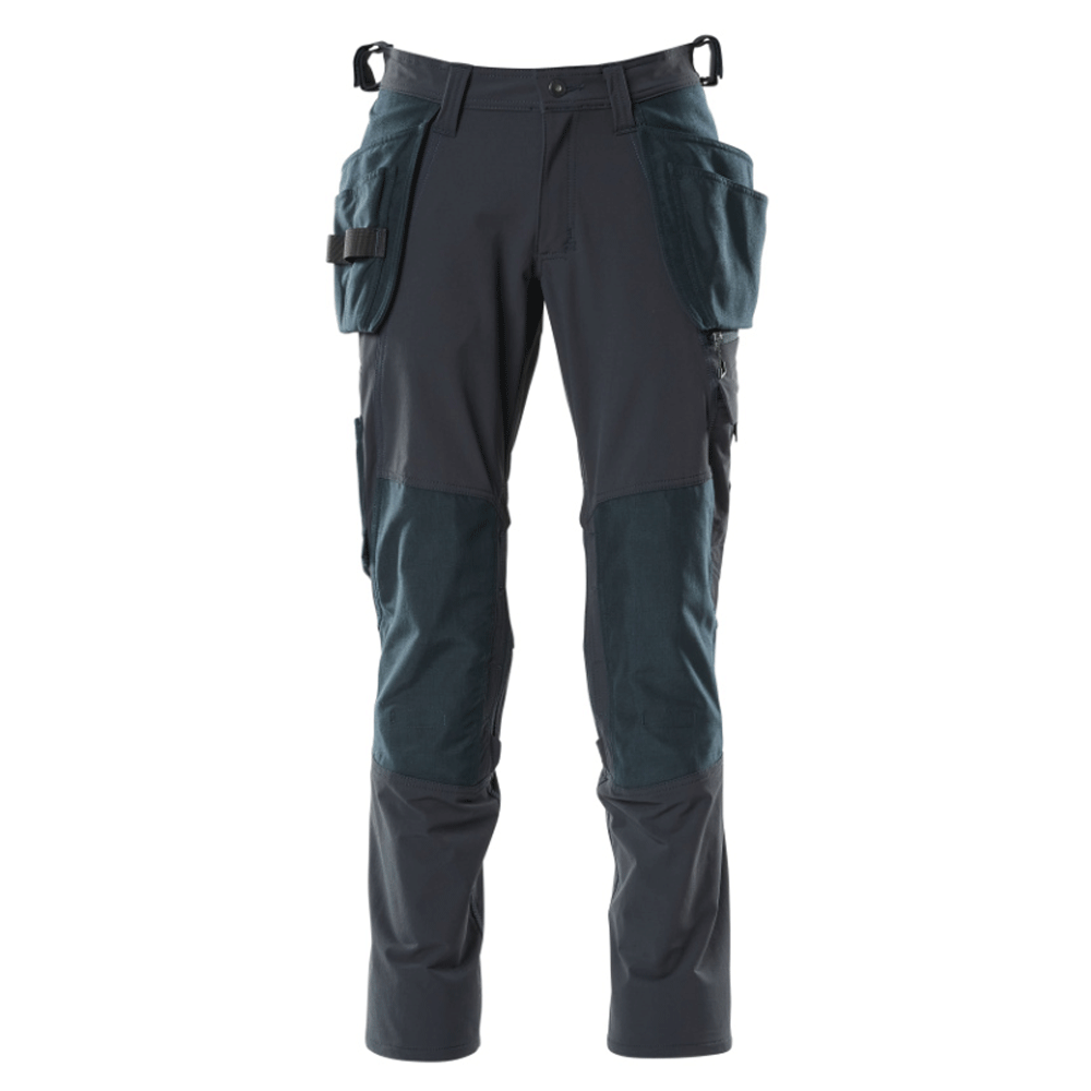 Mascot Accelerate 18031 Ultimate Stretch Kneepad Holster Trousers Dark Navy 32" Waist 30" Leg