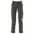 Mascot Advanced 17179 Ultimate Stretch Kneepad Work Trousers Grey 40" Waist, 32" Leg