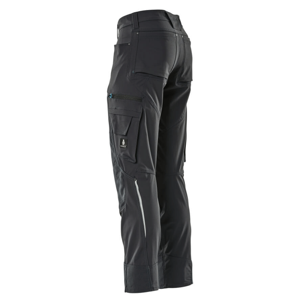 Mascot Advanced 17179 Ultimate Stretch Kneepad Work Trousers Navy Blue