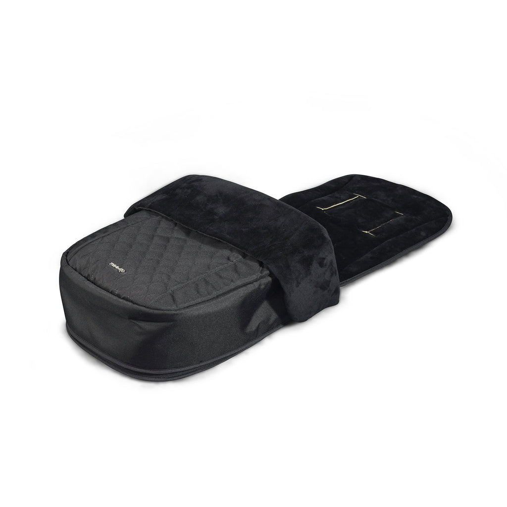 Mee-Go Cocoon Travel System with EVO Spin Car Seat and ISOFIX Base – Liquorice