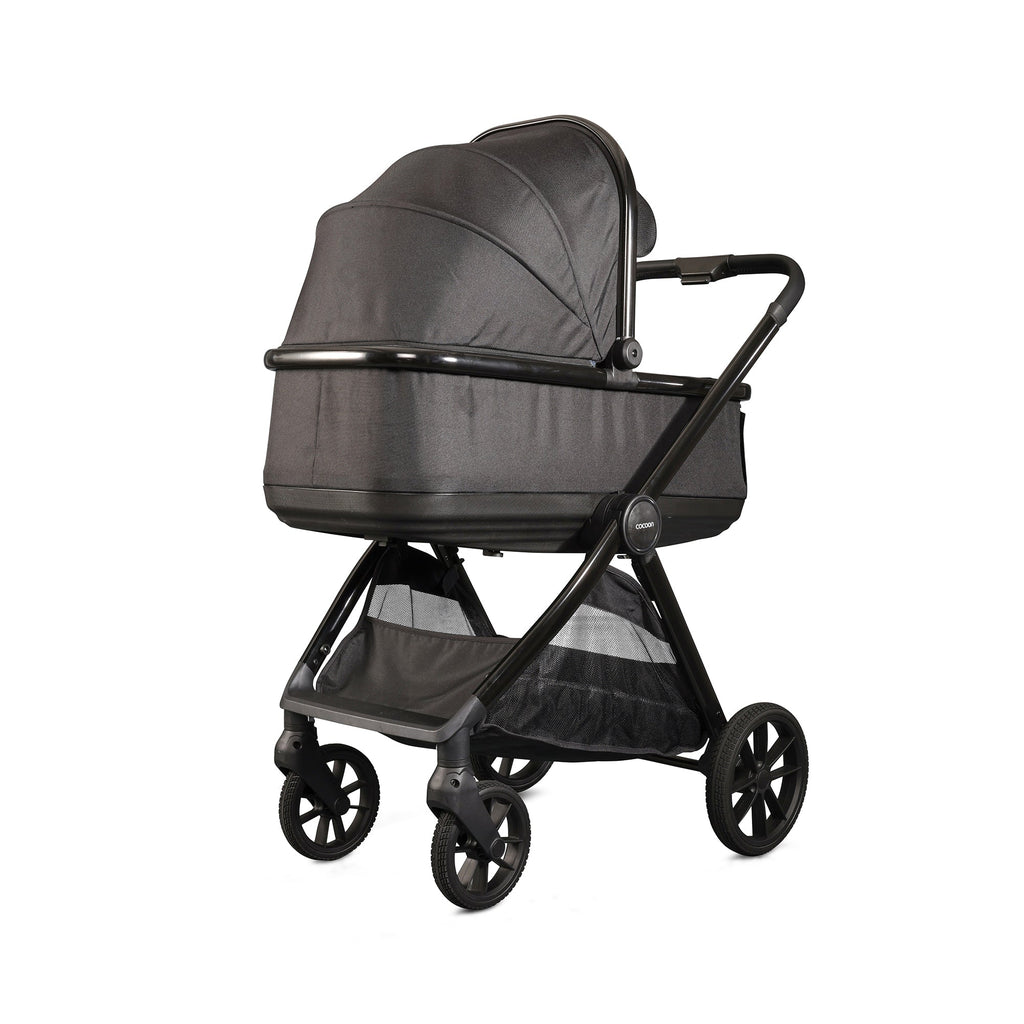 Mee-Go Cocoon Travel System with EVO Spin Car Seat – Liqourice