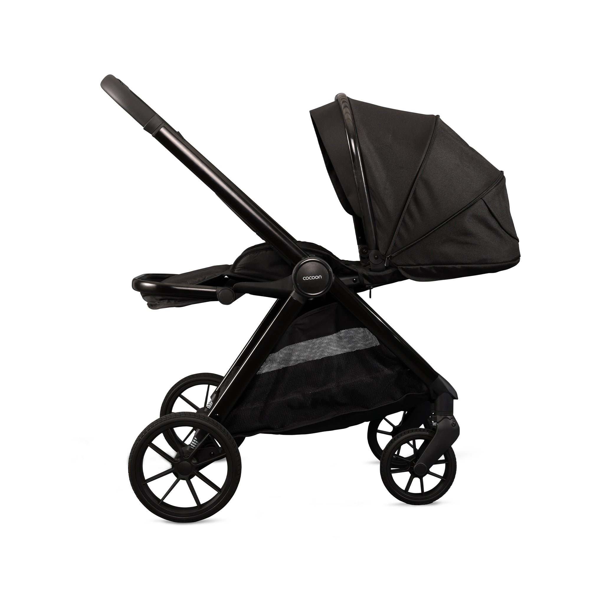 Mee-Go Cocoon Travel System with EVO Spin Car Seat – Liqourice