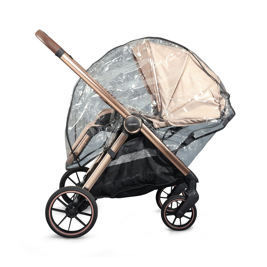 Mee-Go Cocoon Pushchair with Accessories - Toffee