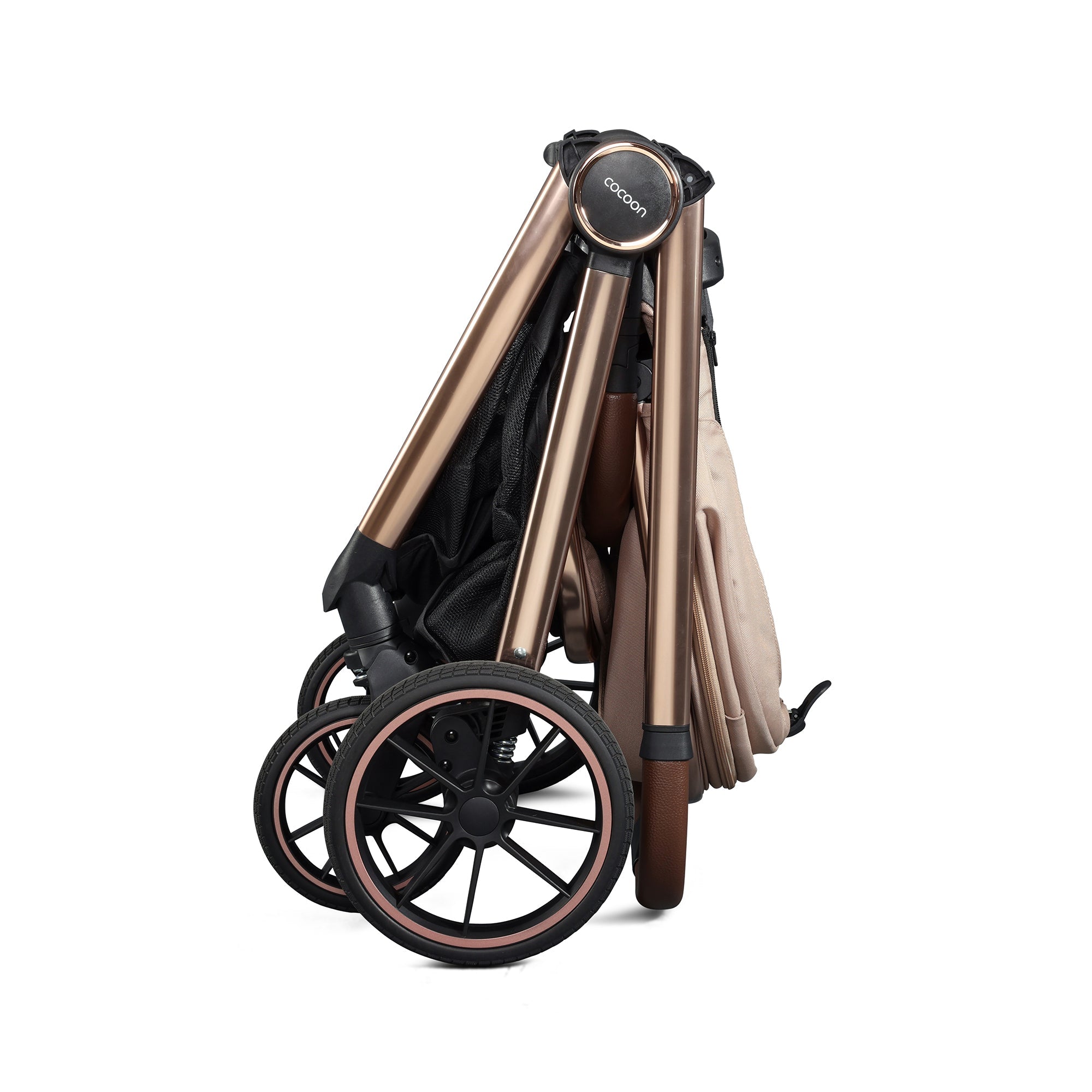 Mee-Go Cocoon Travel System with EVO Spin Car Seat – Toffee