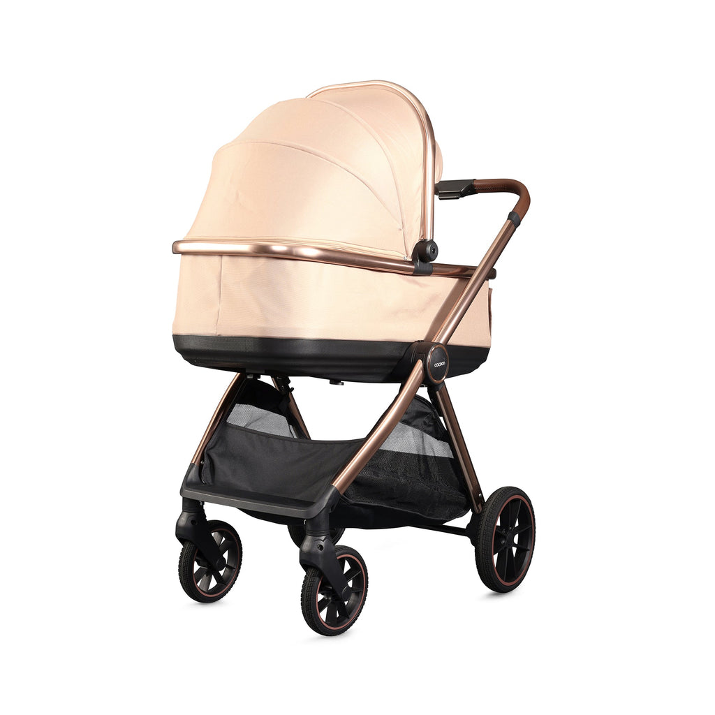 Mee-Go Cocoon Travel System with EVO Spin Car Seat – Toffee