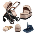 Mee-Go Cocoon Travel System with EVO Spin Car Seat – Toffee