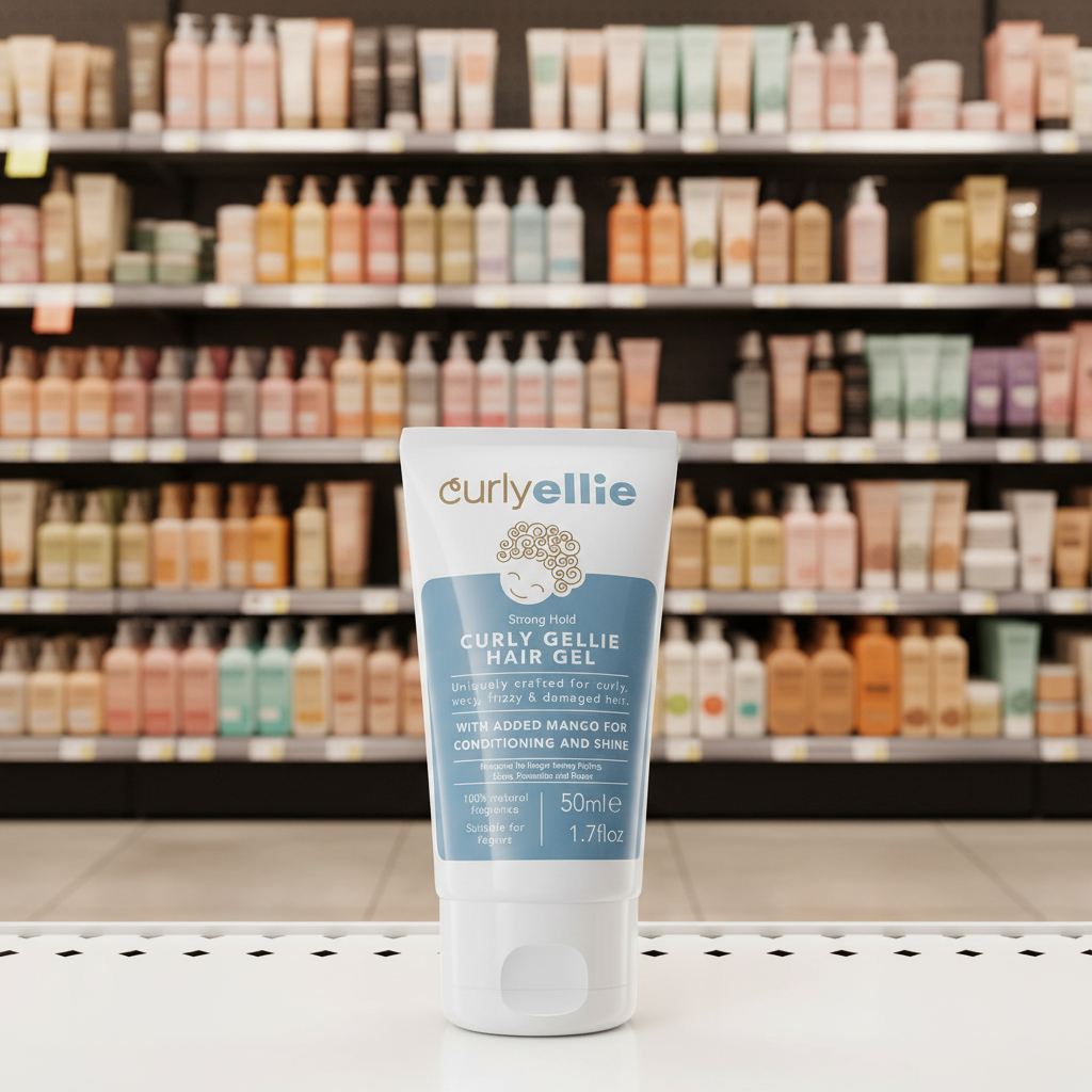 Curlyellie Natural Hold Hair Gel - 50ml