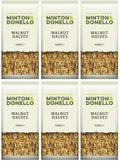 6 x Minton & Donello Walnut - Halves - 500g