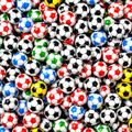 Multi Coloured Chocolate Footballs