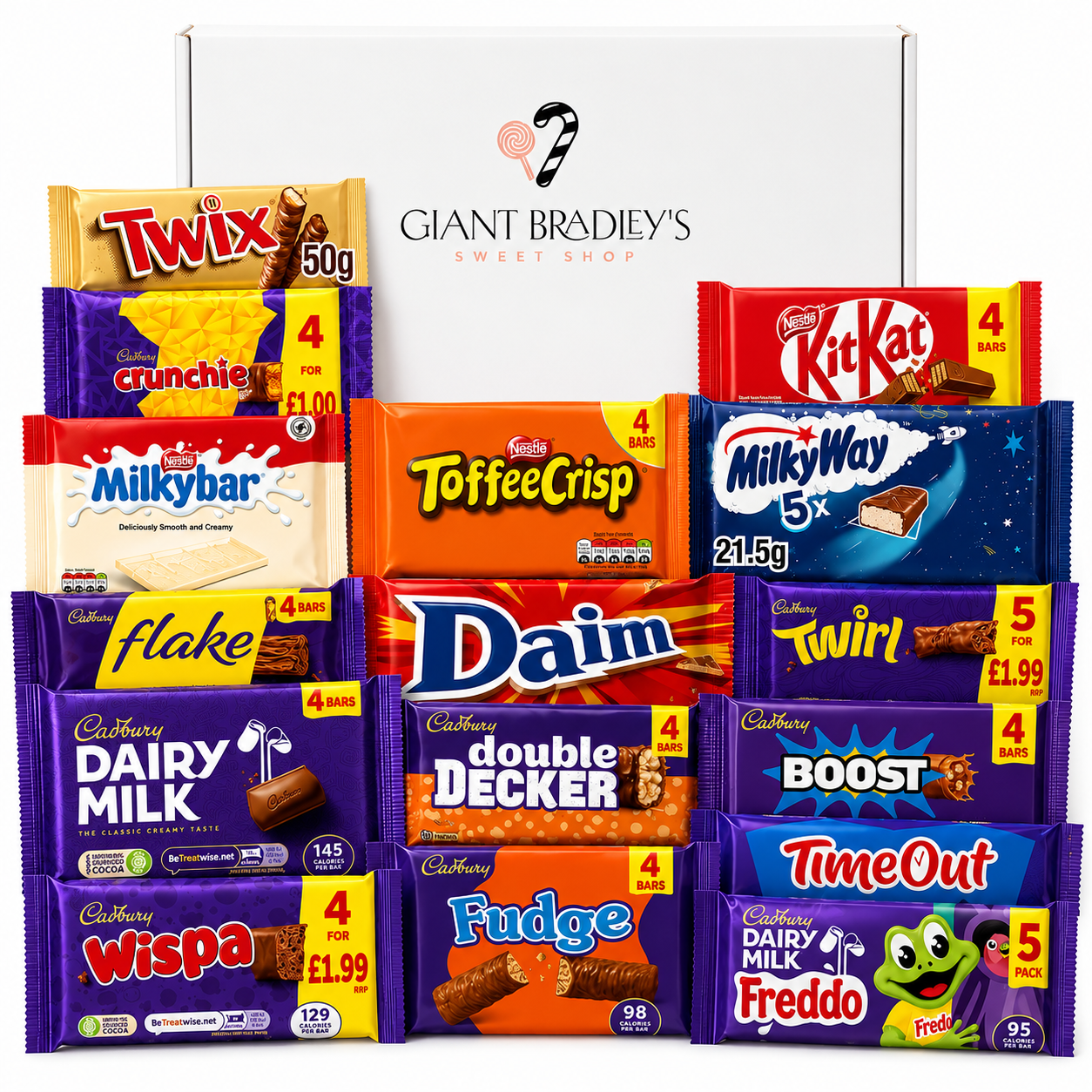 Multipack Bar Sweet Shop Box