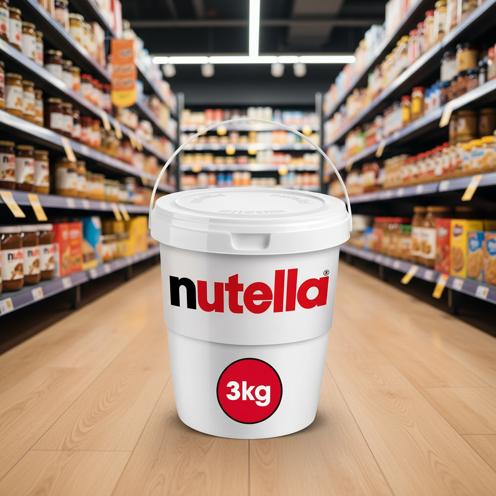 Nutella Hazelnut And Chocolate Spread 3Kg Tub