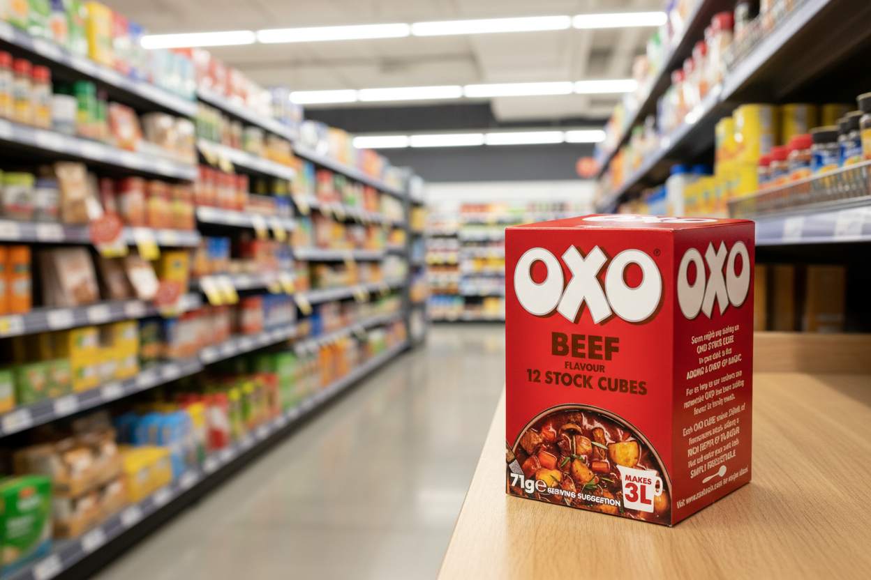 24 x Oxo 12 Beef Stock Cubes 71G