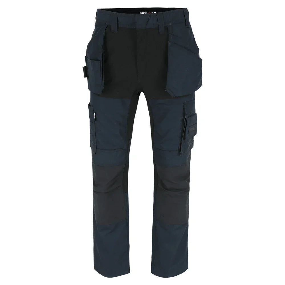Herock Spector Multi Pocket Holster Pocket Kneepad Stretch Trousers Anthracite / Black 44" Waist - 33" Leg