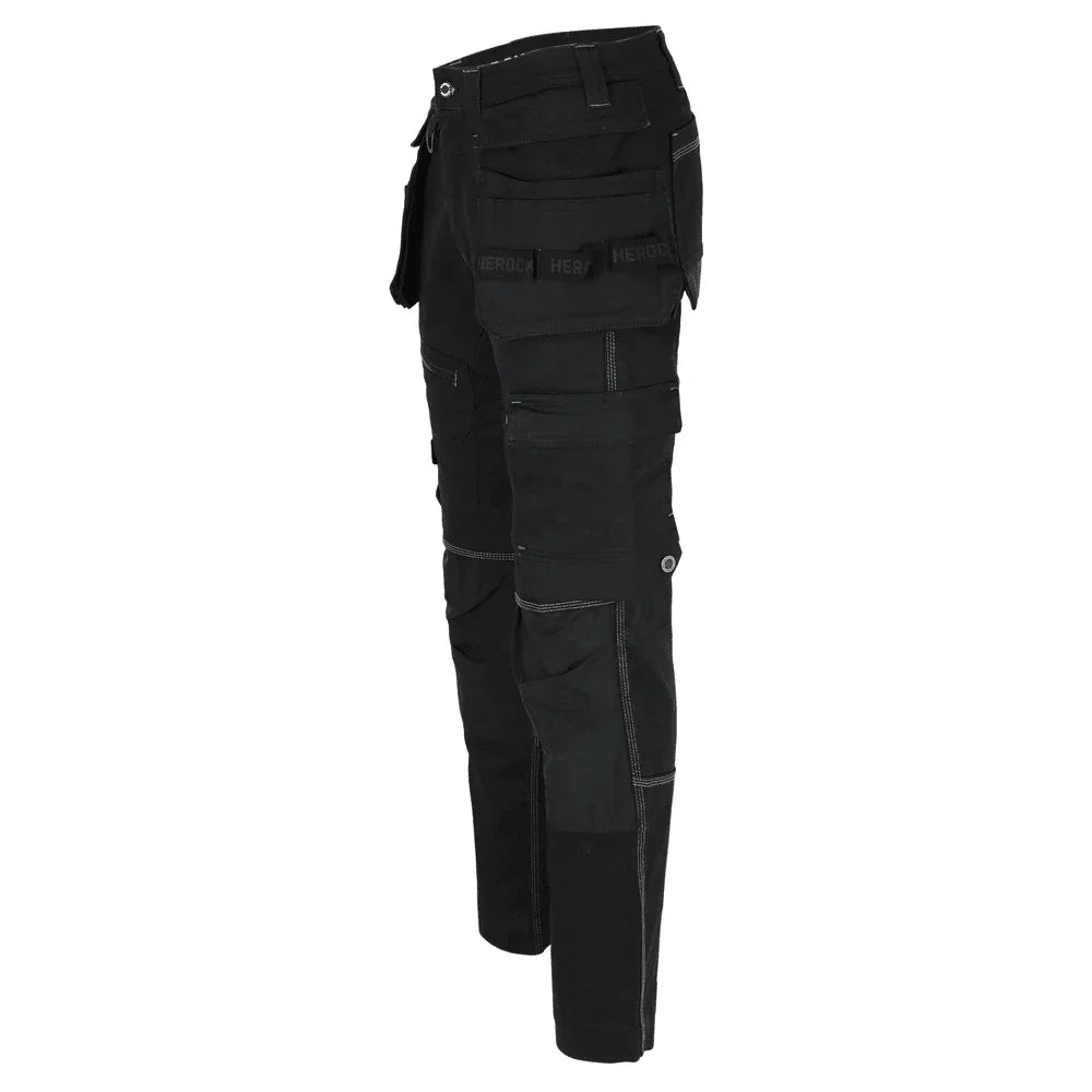 Herock Linx Short Leg Slim Fit Stretch Kneepad Detachable Holster Pocket Jeans Trouser