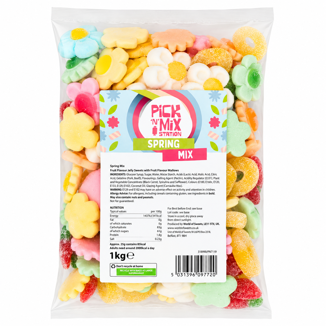 Pick N Mix Station Spring Mix 1kg