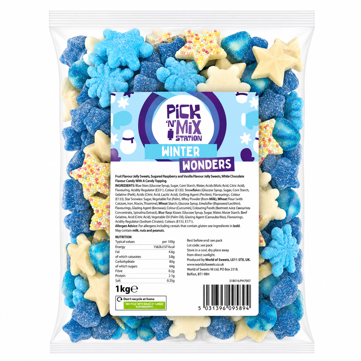 Pick n Mix Station Winter Wonders Bag 1kg