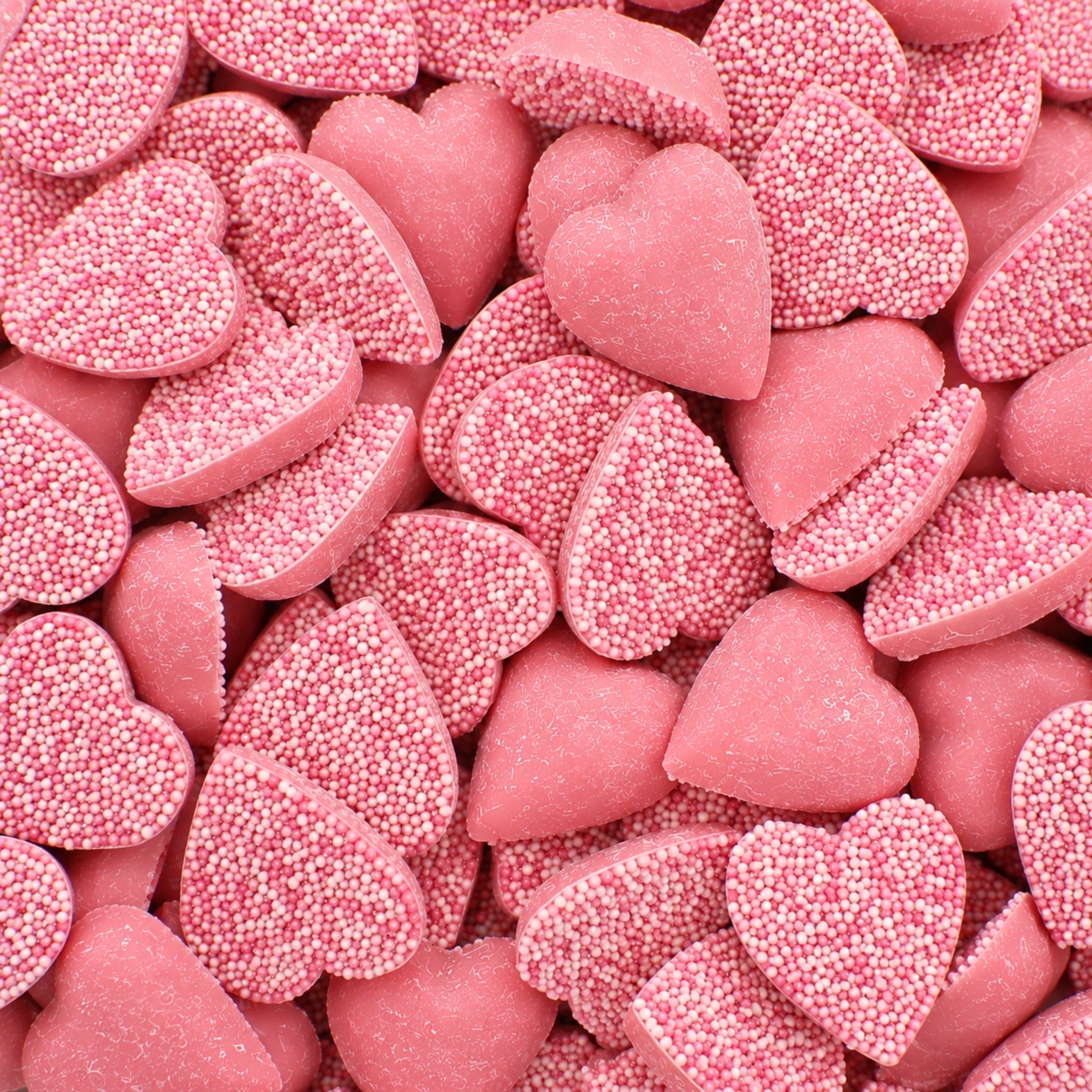 Pink Chocolate Hearts