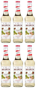 6 x Monin Pistachio Syrup 70Cl