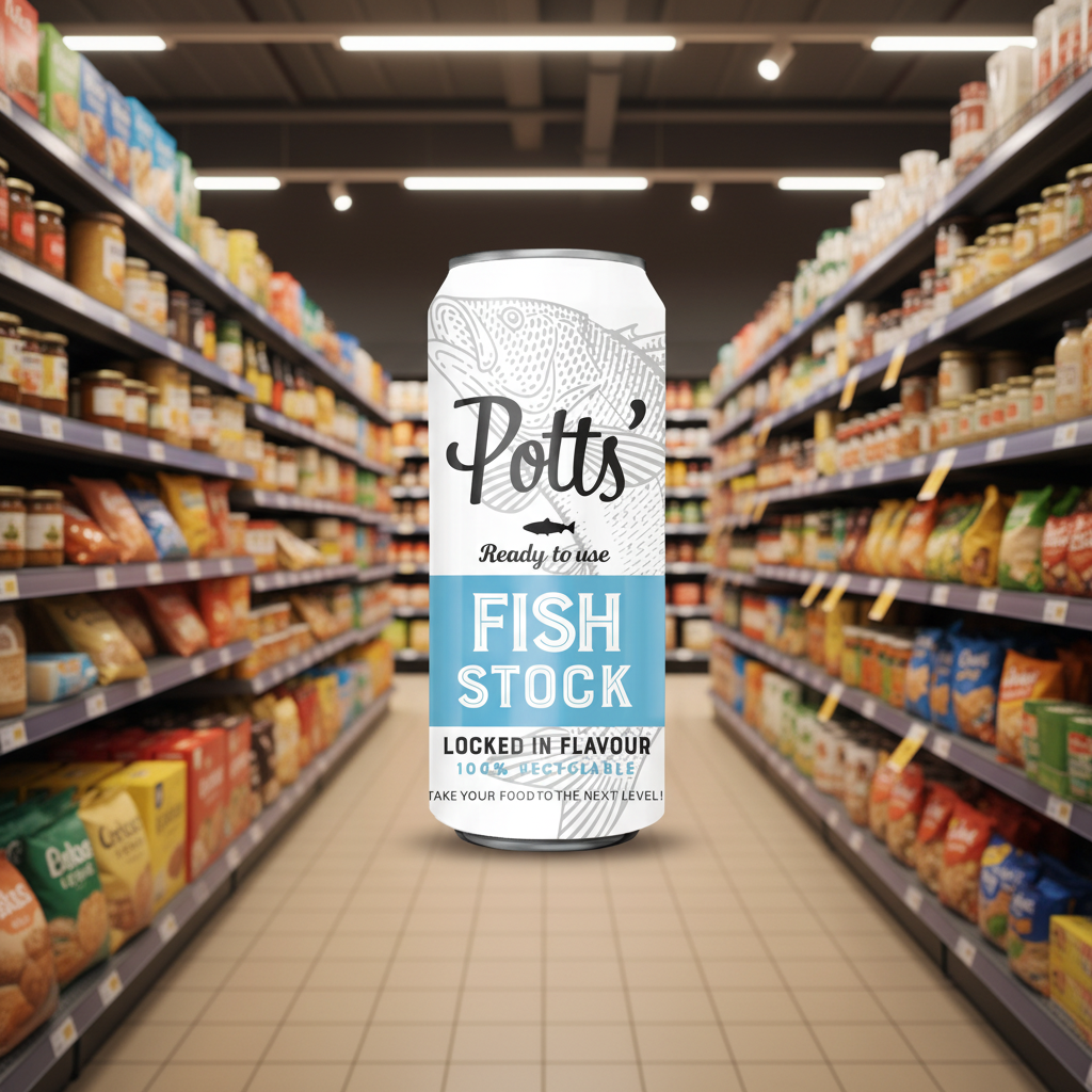Potts Fish Stock - 500ml