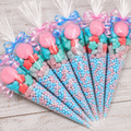Prefilled Sweet Shop Made Gender Reveal Sweet Cone