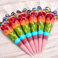 Prefilled Sweet Shop Made Rainbow Sweet Cone