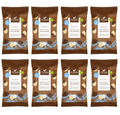 8 x Foodin Org Raw Choc Macadamia - 50g