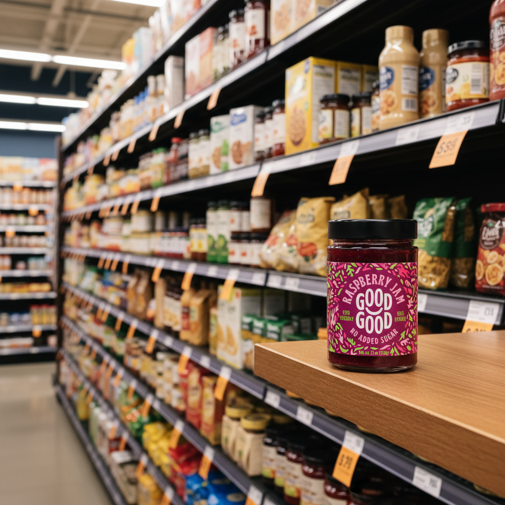 Good Good Raspberry Jam - 330g