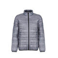 Regatta TRA496 Firedown Down Touch Insulated Work Jacket Grey Marl/Black Medium