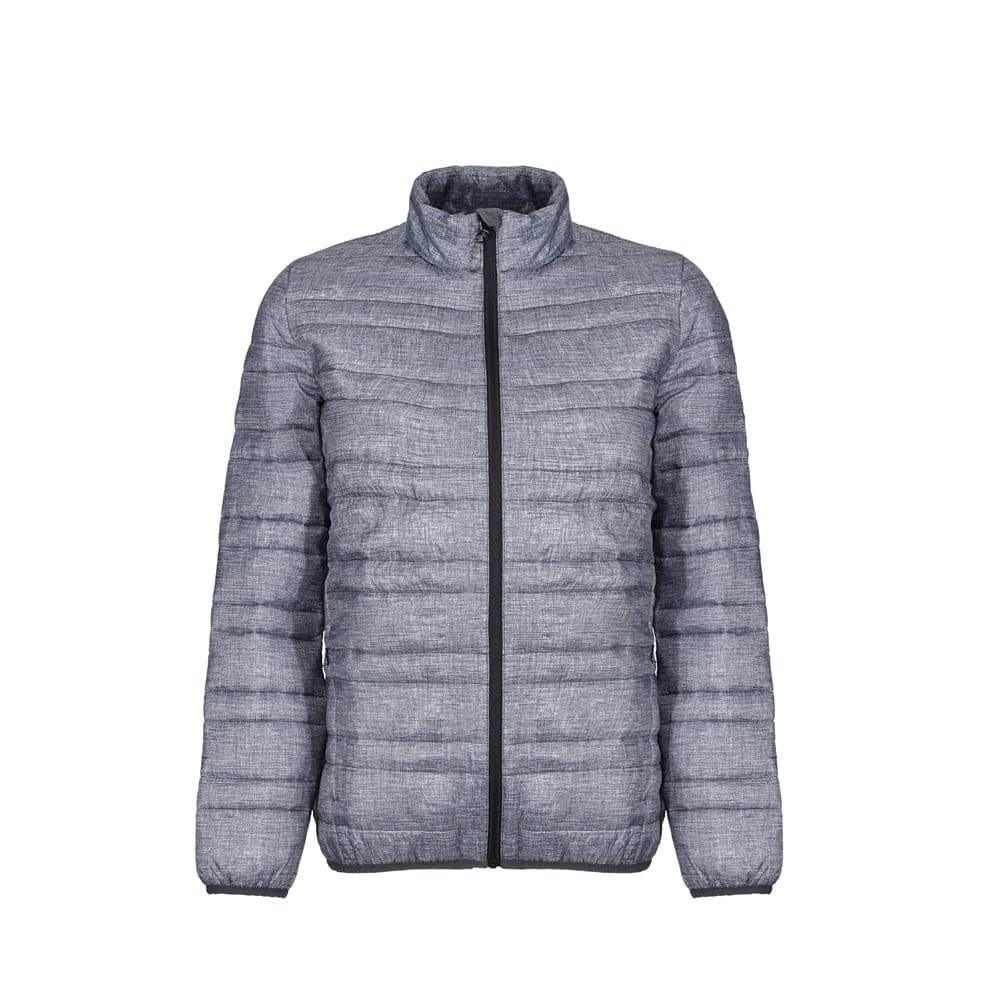 Regatta TRA496 Firedown Down Touch Insulated Work Jacket Grey Marl/Black Medium