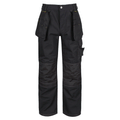 Regatta TRJ335 Hardwear Holster Pocket Kneepad Work Trousers Black, Waist 28" Leg 29"