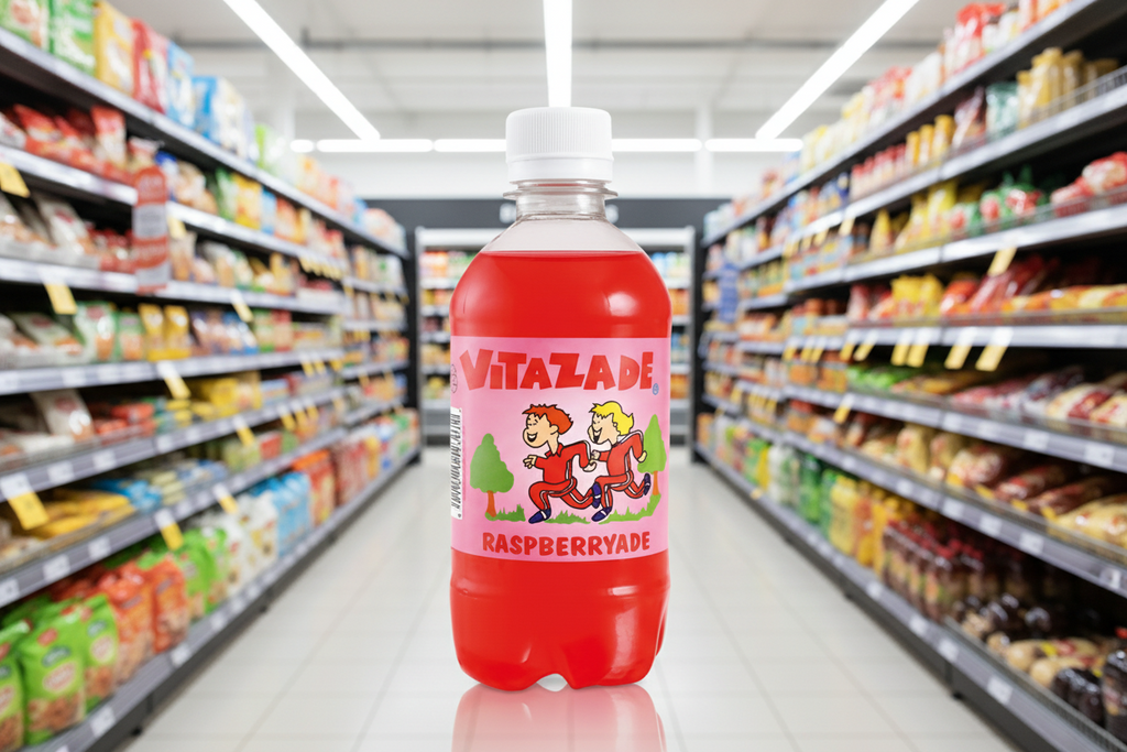 12 X Vitazade Raspberry 330ML