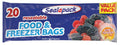 24 x Sealapack Food & Freezer Bags - 20 Pack