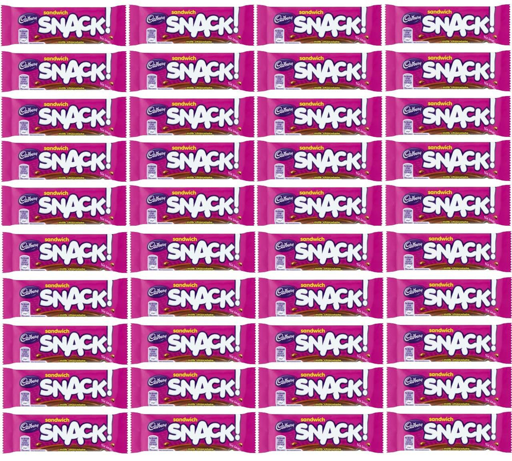 40 x Cadbury Snack Sandwich 22Gm